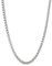 KnSam Edelstahl Erbskette 45 cm, Edelstahlkette Herren Silber Freundschaftsketten Jungs Breit 4MM Metallkette Hals
