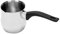 YSAMAX Turkish Style Stainless Steel Tea, Coffee Maker with Long Handle, Robust Construction, Elegant Design, Lightweight, Easy to Clean and Store, 170ML, (9 CM)