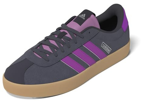 adidas VL Court 3.0 Shoes, Sneaker Donna, Shadow Navy Purple Burst Silver Met, 38 EU
