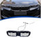 Auto Frontgrill für BMW 3 Series G20 with LED 2023-2024, Vorne Kapuze Kühlergrill Grill Obere Stoßstange Mesh Gitter Ersatz zubehör