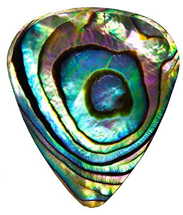 Abalone Tones Plektrum, Grün