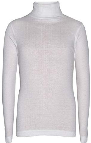 A2Z 4 Kids Girls Polo Neck T Shirt Ribbed Cotton Polo - Polo Neck White 7-8