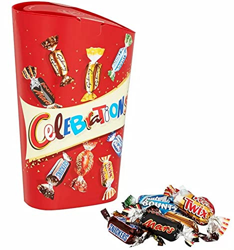 Mars Celebrations Großer Karton Schokoladenmilch Süßigkeiten 380 g
