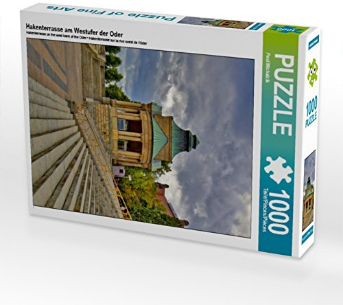 CALVENDO Puzzle Hakenterrasse am Westufer der Oder | 1000 Teile Lege-Größe 48 x 64 cm Foto-Puzzle für glückliche Stunden