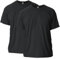 Gildan Unisex's Ultra Cotton T-Shirt, Style G2000, Multipack, Black (2-Pack), M (Pack of 2)