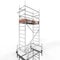 ALTEC Rollfix® 1.0 400 | 4m AH | Rollen (Ø125mm) | Standardtraverse | Made in Germany | TÜV | belastbar 200kg/m² | Alu | Norm - DIN EN 1004-1 | Baugerüst | Fahrgerüst