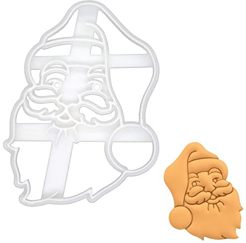 Weihnachtsmann Ausstechform, 1 Teil, Bakerlogy