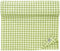 Linen & Cotton Tischläufer Stoff Tischdekoration Tischwäsche Estella - 100% Leinen, Weiß Weiss Grün (40 x 250 cm) Kariert Läufer Tisch Esstisch für Küche Haus Landhaus Festival Event Frühling Ostern