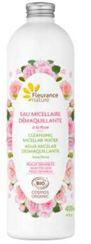 Cleansing micellar water with organic roses 400 ml