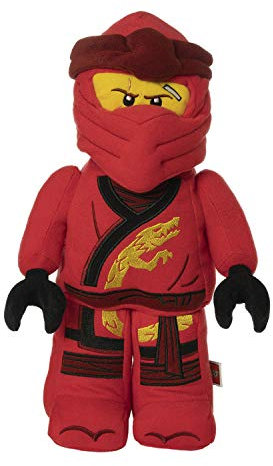 Manhattan Toy 335540 Kai Ninja Krieger Lego NINJAGO Plüsch Charakter, Multicolour, 33.02cm