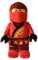 Manhattan Toy 335540 Kai Ninja Krieger Lego NINJAGO Plüsch Charakter, Multicolour, 33.02cm