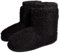 MIXIN Chaussons bottines confortables en mousse à mémoire de forme pour femme Noir EU 38 39