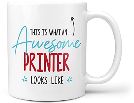 TeHe Gifts This is What an Awesome Printer Looks Like Gift Idea Birthday 10oz Ceramic Mug