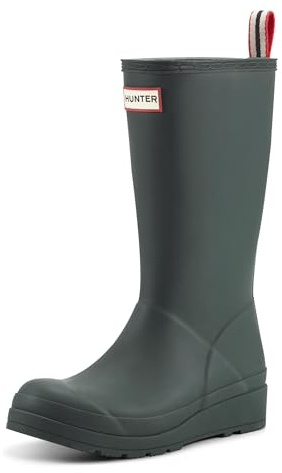 HUNTER Damen Gummistiefel ORIGINAL PLAY rot/weiß/dunkelgrün 38