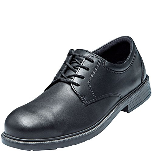 Atlas CX 345 S3 ESD Sicherheitsschuhe Business Halbschuh mit Stahlkappe, durchtrittsicher, wasserabweisend, rutschfest, Weite 10, Größe 39
