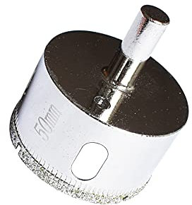 Yuauy 50mm Drill Bit Diamond Drill Cutter Saw Hole for Glass Ceramic Marble Tile Porcelain