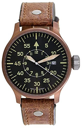 ARISTO Herren Uhr Armbanduhr Vintage Erbstück Fliegeruhr Quarz 0H19QU
