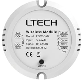 Ltech CHLSC31RX Multizonensystem, Receiver To Dmx Output