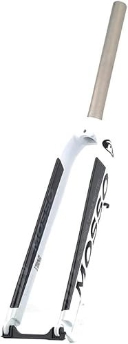 Fourche De VTT VTT 26/27.5/29 Pouces/Tube Droit 28.6 * 265Mm/Ouverture 100Mm/Longueur Totale 710Mm Fourche Rigide en Alliage D'aluminium B,26in