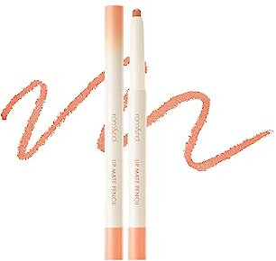 rom&nd Lippen-Mate-Stift (6 Farben) | lippenkonturenstift, lippenstift, lipliner, lipliner stift | 13g, 0.46 oz (01 TENDERLY PEACH)