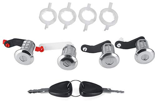 Une serrure de porte de voiture set baril/ajustement for Renault Master 2 Mascott/Fit pour Opel Movano 2 /Fit pour Nissan Interstar 1998-2008 7701470952 256524 CYLINDRE DE VERROUILLAGE
