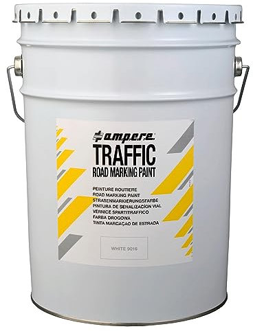 DENIOS Straßenmarkierungsfarbe, 1 Eimer,Traffic Paint, grün, 25 kg