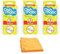 Zopper White Non-Scratch Refill Sponges With Microfiber Cloth (3x3=9) Cleaning Scourer Replaceable Sponge Head Refills Washing or Kitchen and Bathroom