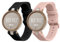 kwmobile Straps Compatible with Garmin Lily Sport Straps - 2x Replacement Silicone Watch Bands