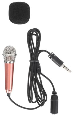 TOPPERFUN Mikrofon Für Telefon-kondensatormikrofon-Aufnahme Zum Singen Tragbare Karaoke-ausrüstung