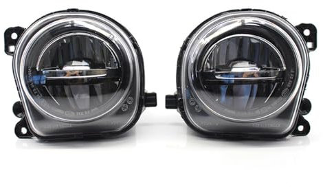 RUIHAHA Auto Nebelscheinwerfer für BMW 5 Series F07 F10 F11 F18 535I 528I 63177311293 63177311294, Auto Links Rechts Vorne Stoßstange Tagfahrlicht Nebelscheinwerfer Montage