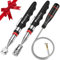 3PCS Kit d'Outils Magnétiques Télescopiques,Preciva 16LB Gadget Magnétique，8LB LED Rétractable Outil Magnétique，60CM 1LB Flexible Magnetic Pick Up Tools