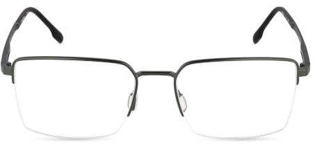 Rodenstock Brille mit Sehstärke für Herren optional mit Sonnenbrillentönung oder Blaulichtfilter, Quadratisch, gefertigt aus Titan (inklusive Brillenetui)