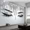 Tapete UV-Beständig 3d Effekt Dekoration Fototapete, Vorzüglicher Luxus-Glitzer-Hintergrund Motivtapeten 200 x 140 cm Fototapeten, Silber Wandtapete Schlafzimmer Wohnzimmer Vliestapete