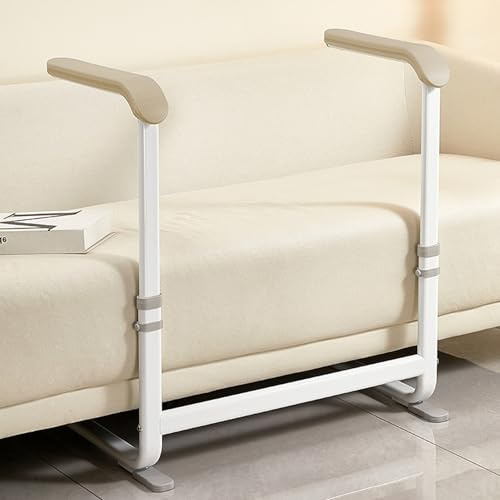 Asistente de Soporte para sofá para Silla, Soporte para sofá para Personas Mayores, Sentado y de Pie, 6 Alturas Ajustables, Riel de Ayuda para Movilidad Antideslizante para sofá,