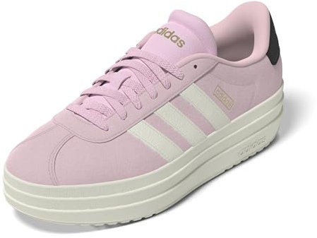 adidas VL Court Bold Shoes, Sneakers Donna, Nucleo Rosa Trasparente Nucleo Bianco Nero, 39 1/3 EU