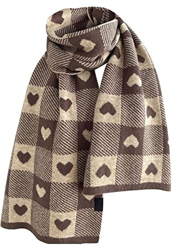 Kwatieh MüTze Schal Handschuhe Set Winter Schal Frauen Damen Mantel Schal Damen Farbig Invero Dreieckstuch Schal Damen Weiß Winter Schal Unifarben Muetze Schal Set Fuer Damen