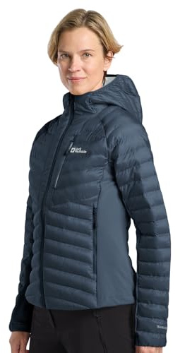 Jack Wolfskin Damen Routeburn Pro Ins Jkt W, Midnight Sky, M EU