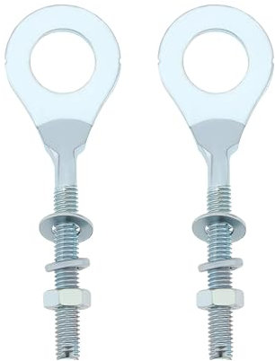 YINETTECH Juego de 2 tensores de cadena, tensores de eje de rueda de cadena para motocicleta y mini bicicleta, compatible con ATV Dirt Bike de 196 cc, 6,5 hp, 50 cc-125 cc