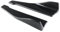 KMAGE Für B&MW E90 E92 E93 E60 E61 48 cm Universal-Heckstoßstangen-Splitter-Schürze Spoiler Seitenschweller-Verlängerungs-Bodykit Heckspoilerlippe(Carbon Look)