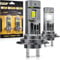 NEOVSUNY H7 Halogen Auto Lampen, 1:1 Mini-Größe Halogenlampen, 500% Helligkeit, 6000K Weiß 18000LM Scheinwerferlampe, 12V H7 Abblendlicht Halogen Glühbirne, Plug and Play, 2 Stücke
