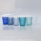 Villa d'Este Home Tivoli 1996 6er Set Wassergläser 300ml aus Glas, Oberfläche in Diamantoptik, Honey Ocean