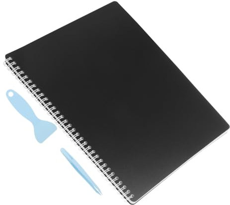 JUMPLAWN Wiederverwendbares Stickerbuch Set Stickeralbum mit Großem Fassungsvermögen Praktischen Werkzeugen und Elegantem Design für Stickerliebhaber zum Sammeln und Organisieren von