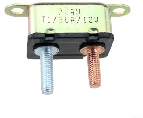Sicherungsautomat Sicherungsrücksteller 12V 30A/40A/50A für Batterieladegeräte und Schleppmotoren (30A)