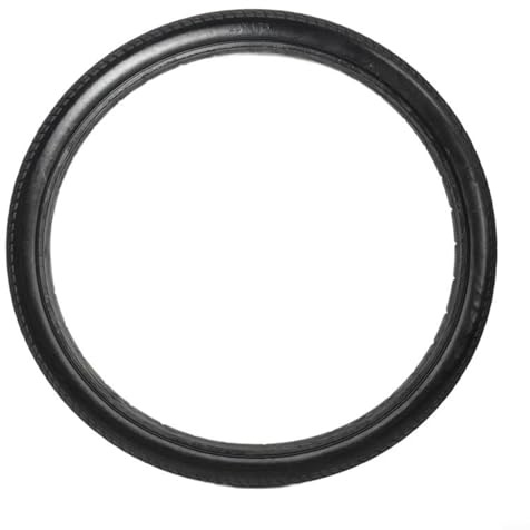 Lapiglo Pneumatico resistente alle forature da 50,8 cm x 1,75 pollici per bicicletta, sedia a rotelle, carrello nero