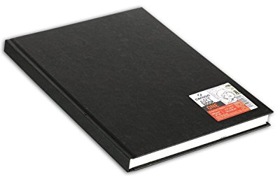 Canson 200005567 Art Book - One fein, 100 g/qm, 100 Blatt pro Block, 110 x 160 mm, weiß