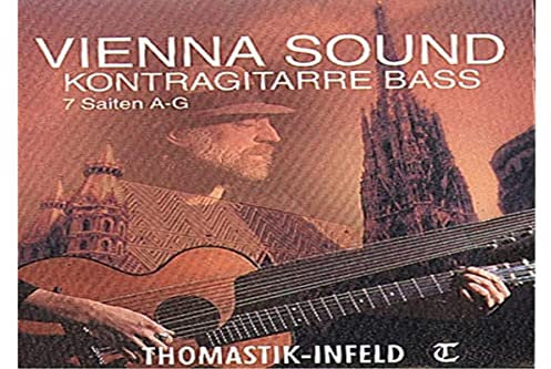 Thomastik Cordes Basse viennoise Jeu Basse 9 cordes, âme Nylon filé argent pour guitare viennoise 15 cordes
