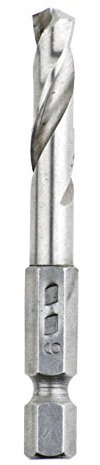 kwb HSS Metallbohrer Ø 5 mm 421105 (mit 1/4 Sechskantschaft, E 6,3)
