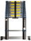 WORHAN Teleskopische 3.8m TELESKOPLEITER ALULEITER ANLEGELEITER ALULEITER ALU TELESKOP Leiter MULTIFUNKTIONS Leiter 380cm 1K3.8B