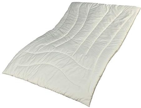 Garanta Zirbe Bettdecke Alpenglück 220 x 240 cm - Warmes Duo-Steppbett - Füllung KBT Schafschurwolle und Zirbenholz