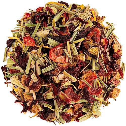 Tisana Ai Frutti Rossi Biologico - Infusi Alla Frutta Organico - Tisana Frutti Di Bosco Infuso Frutti Rossi Tisane Frutta Tè Frutti Rossi